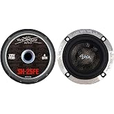 Sky High Car Audio SH-25FE 2.5" Loudspeaker with Carbon Fiber Cone (Pair)
