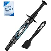 BSFF Thermal Paste 2g Advanced Formula for CPU GPU IC &amp; Heatsinks | Advanced Carbon Formula; Smoother Application; CPU/GPU Compatible; Even Coverage; Stable Cooling Performance