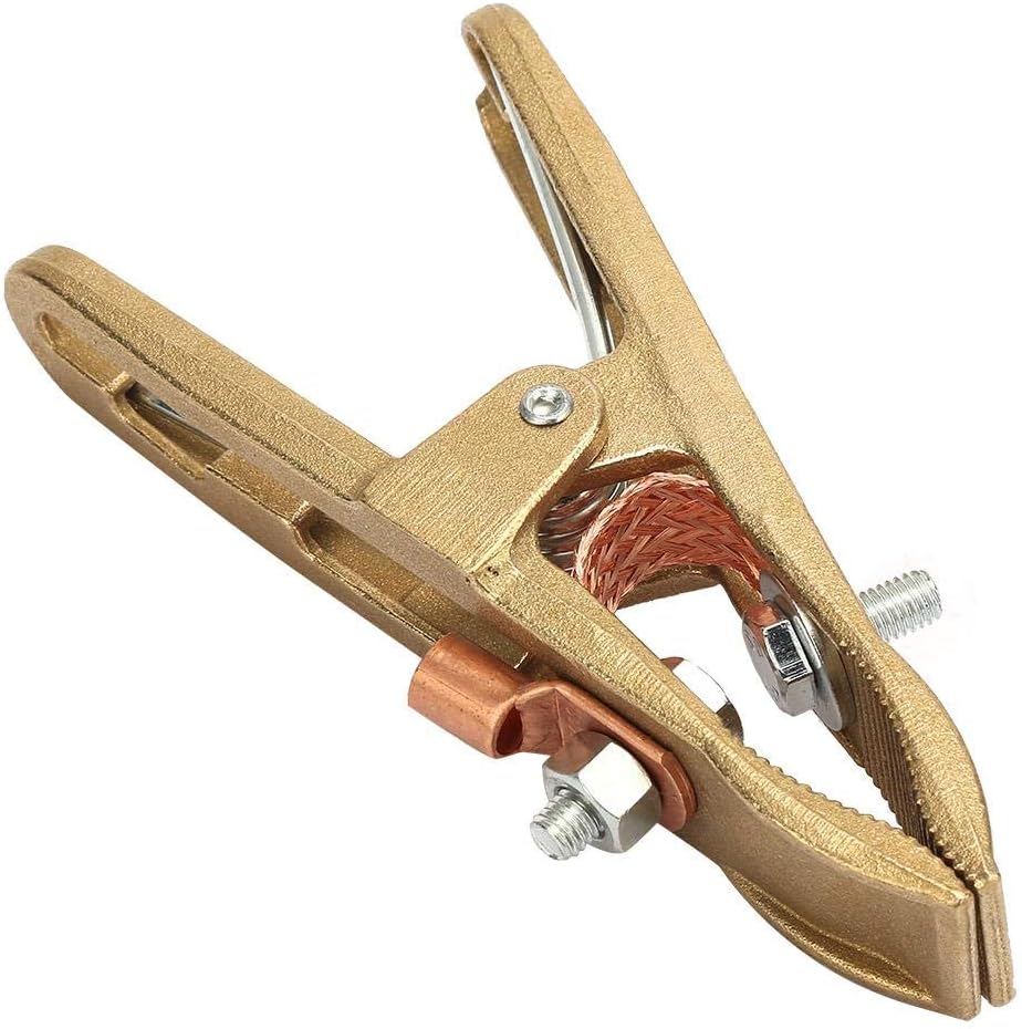 Fafeicy 500A Brass A Shape Ground Welding Earth Clamp - Image 5