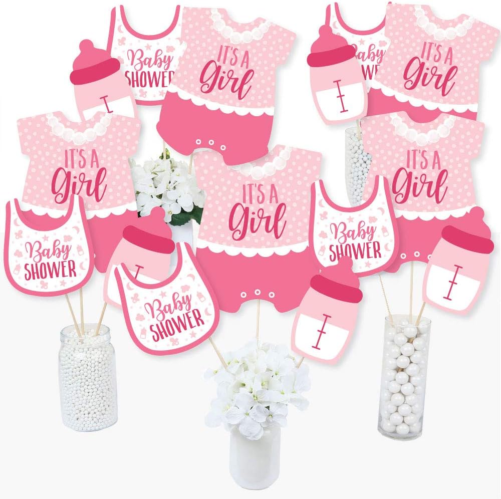 its a girl centerpieces