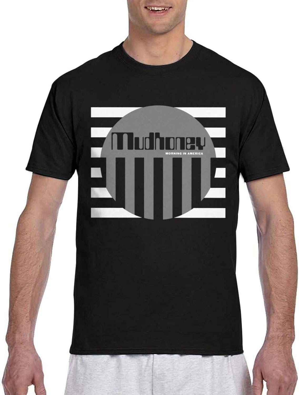 SangMengou Mudhoney Morning in America Man Fashion Short Sleeve T Shirt Summer Shirts | Amazon.com