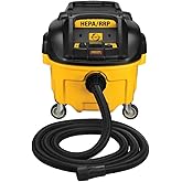 DEWALT DWV010 HEPA Dust Extractor with Automatic Filter Cleaning, 8-Gallon