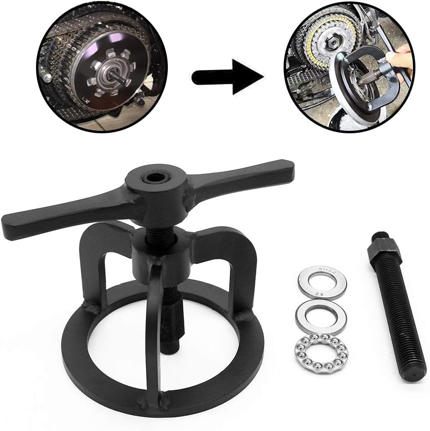 Worldmotop Motorcycle Clutch Spring Compressor Tool Black Clutch Spring