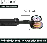 Littmann CORE Digital Stethoscope Rainbow Chestpiece Black Tube 8572 69 cm view 4