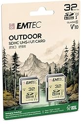 EMTEC 32GB Outdoor SD Card - UHS-I U3 V30 Class 10