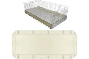 FULUE 47x24 Cage Liner for Midwest Guinea Pig Cage or Amazon Guinea Pig 24inx47in Cage Accessories