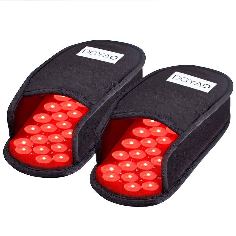 DGYAO Red Near Infrared Light Therapy Device for Foot (DIP Beads 1 Pair)