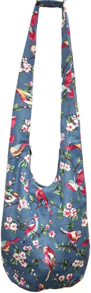 KARRESLY Bohemian Cotton Hippie Crossbody Bag Hobo Sling Bag Handmade Messenger Shoulder Bags