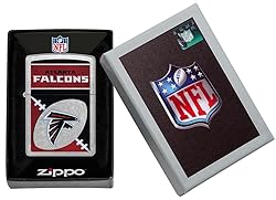 Zippo NFL Atlanta Falcons Street Chrome Pocket