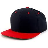 Trendy Apparel Shop Oversize XXL Structured Blank Flatbill Snapback Cap