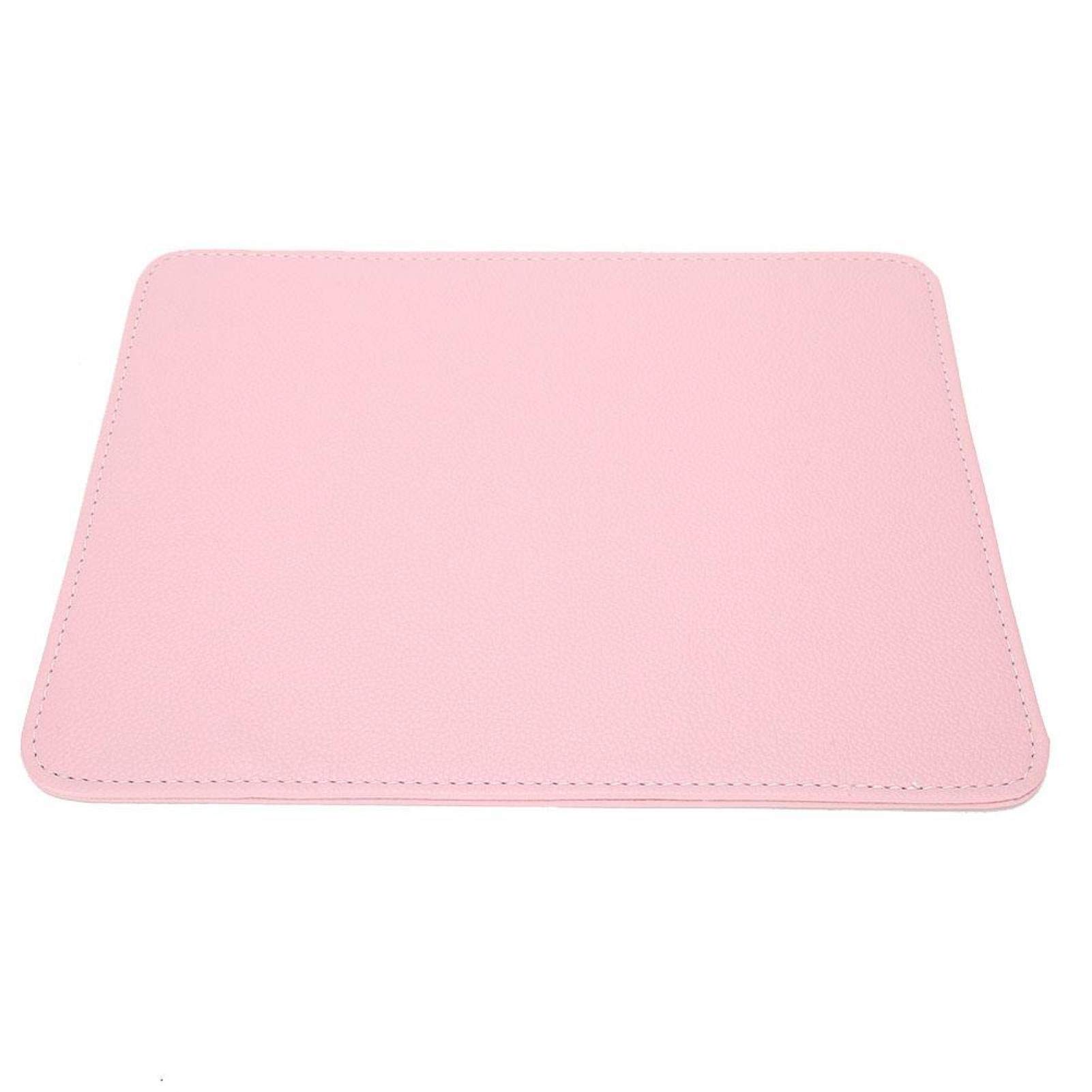 Nail Art Table Mat,Washable Manicure Desk Hand Arm Rest Pillow Holder Mat Non toxic Nail Art Cushion Pad for Beauty Salon Tools 29X37 5 CM,Pink