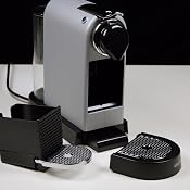Machine à Café Nespresso Krups Citiz Argent – Expresso Et Lungo En Capsules, Design Rétro-Moderne, Économie D'Énergie