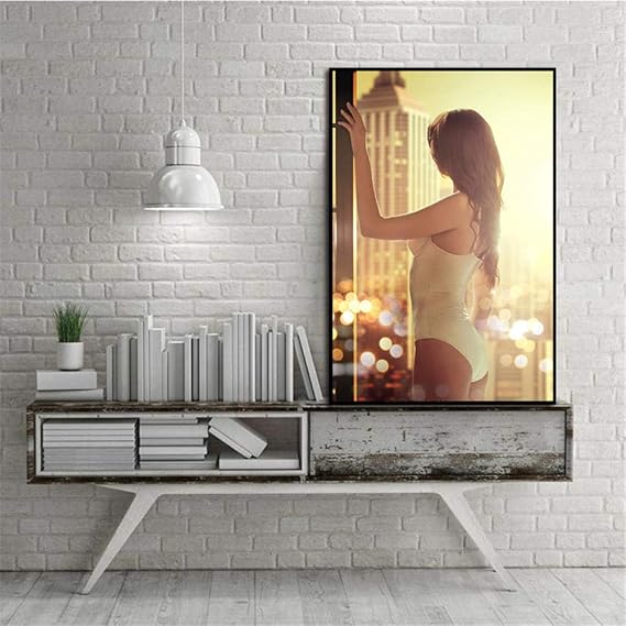Amazon.com: Zqylg Wall Art Women Poster Bedroom Decor Bathroom