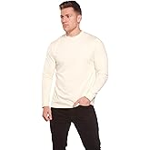Spun Bamboo Men's Bamboo Viscose Long Sleeve T-Shirt - UPF 50+ UV Protection Comfort Breathable