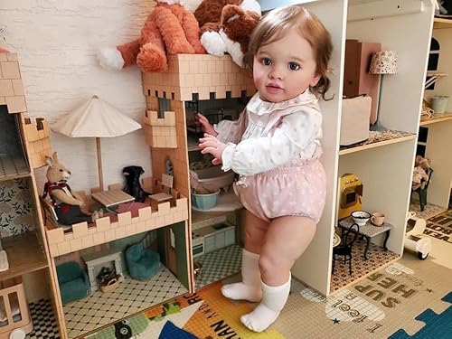 KAWAYII 26 Inch Reborn Toddler Baby Doll Princess Girl Realistic
