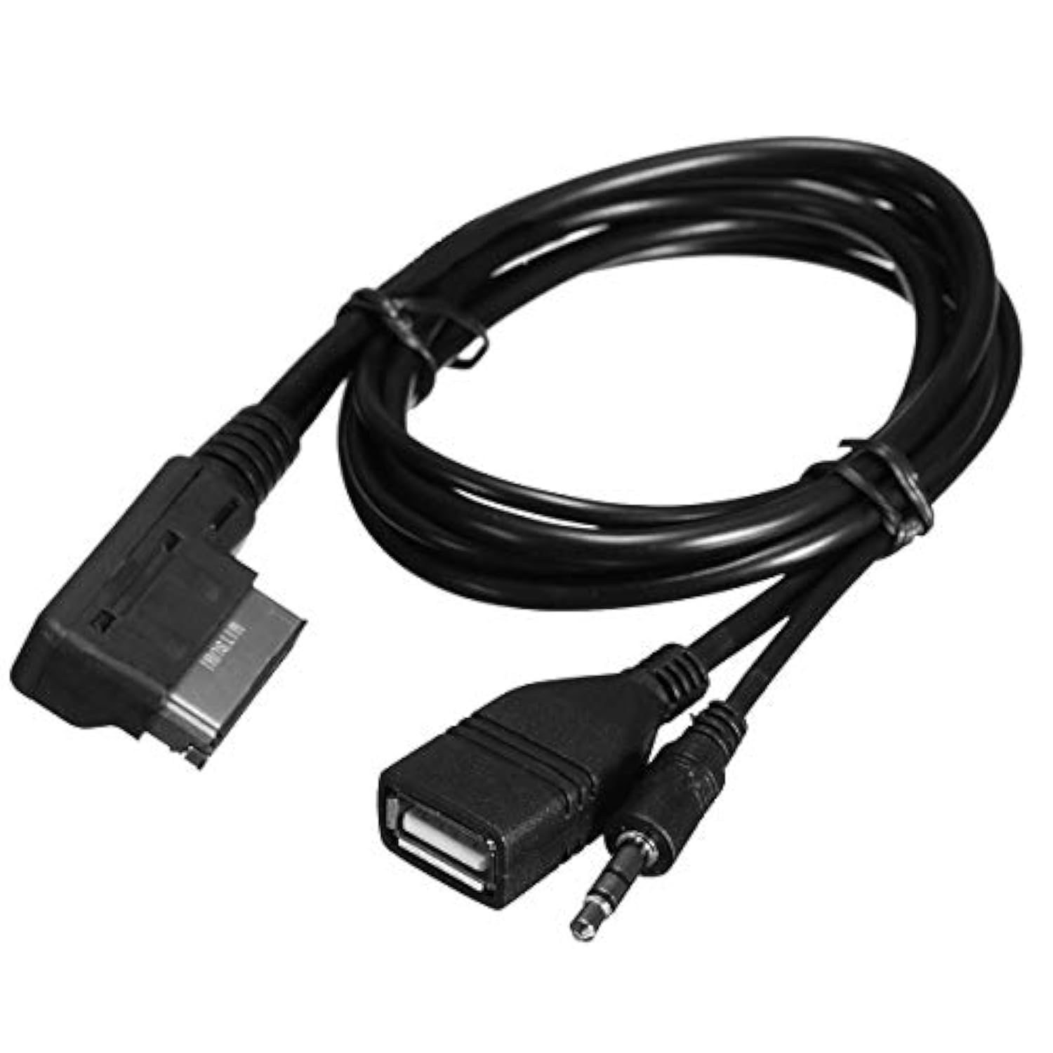AMI MDI Music Interface USB 3.5mm AUX Cable, Music MDI AMI MMI Interface USB+Charger AUX Cable Electronic Accessories ami to usb