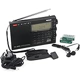 Tecsun PL-600 AM/FM/LW SSB Shortwave Radio, Black