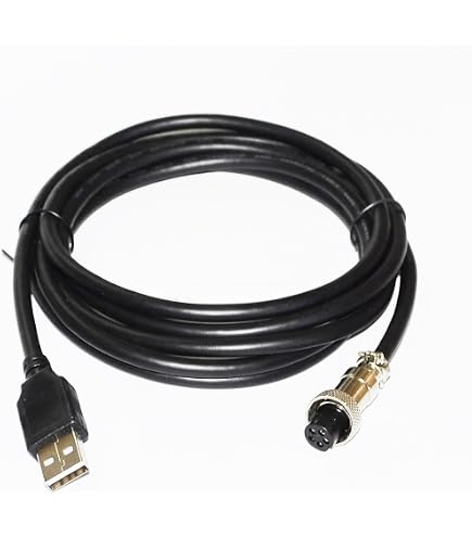 Amazon.com: RIKYJIC USB to 5-Pin Aviation Connector Cable for Mad