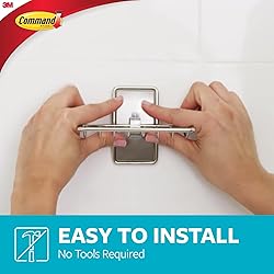 Command Soap Dish for Shower, Damage Free Hanging