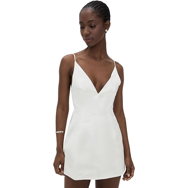 knee length dresses for ladies NIA NATURAL MINI DRESS – DISSH main image 0