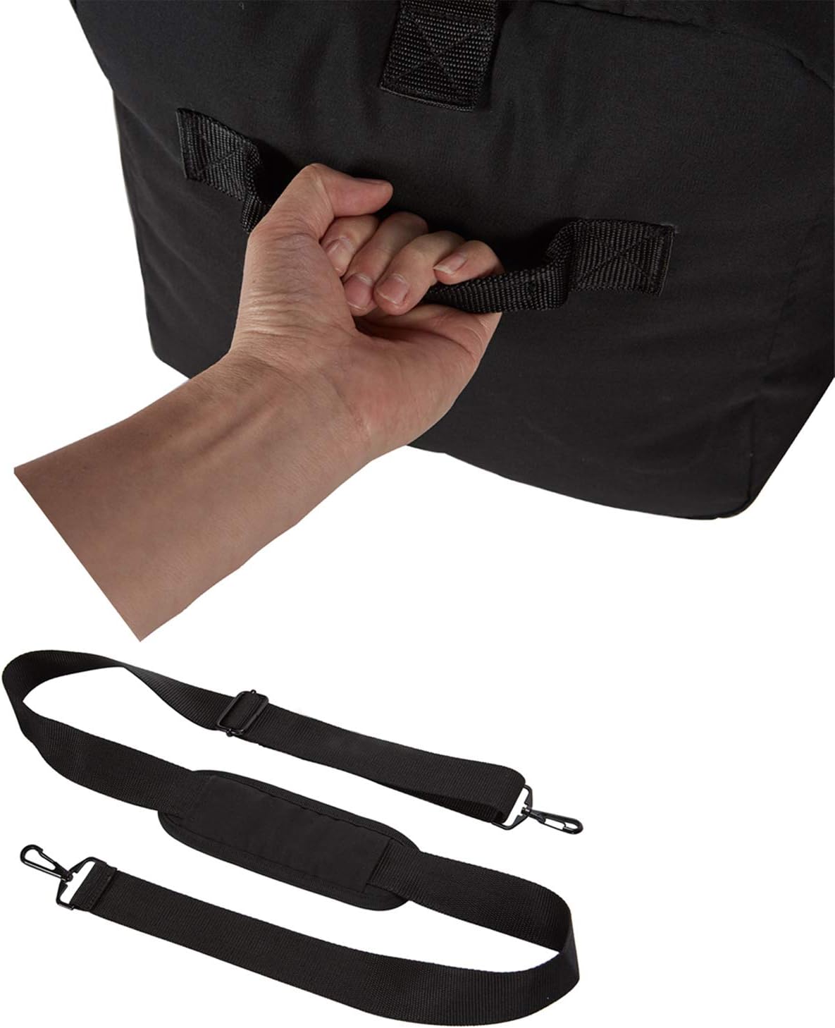  | 36 inch Canvas Duffel Bag 100L Extra Large Luggage Duffle for Travel Sport and Camping | Sports Duffels