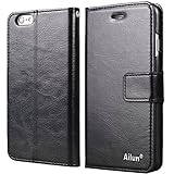 iPhone 6S Case,iPhone 6 Case,[4.7inch],By Ailun(TM),Wallet Case,Card Holder Case,Stand Feature Case,PU Leather Flip Case Cover[Black]