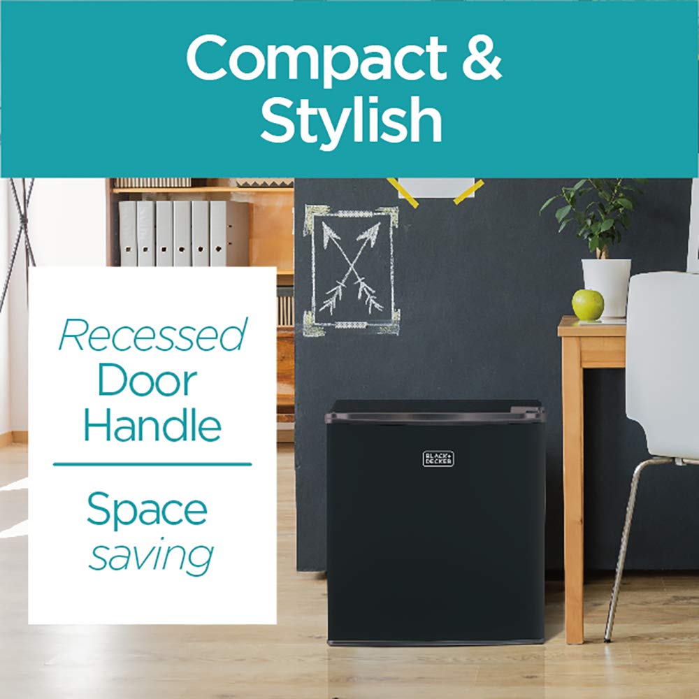 1.7 Cu Ft Mini Fridge Bundle with Kleenex Facial Tissue Cube 36 Box Case