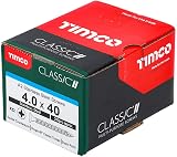 TIMCO Classic Multi-Purpose Screws 4.0 x 40 A2 Stainless Box of 200 view 3