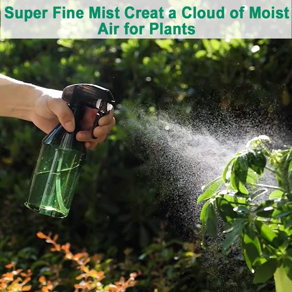 Long Spout Watering Can Indoor, Small Watering Cans for House Plants, Flowers, Succulents, with Plant Mister Spray Bottle (Red) : Garden & Outdoor
