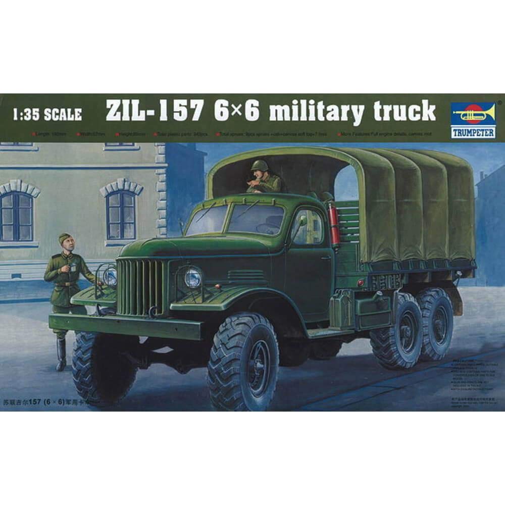 Trumpeter 1: 35 - Zil-157 6x6 Military Truck
