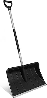 große Schneeschaufel Griff Alukante Schneeschieber Alu