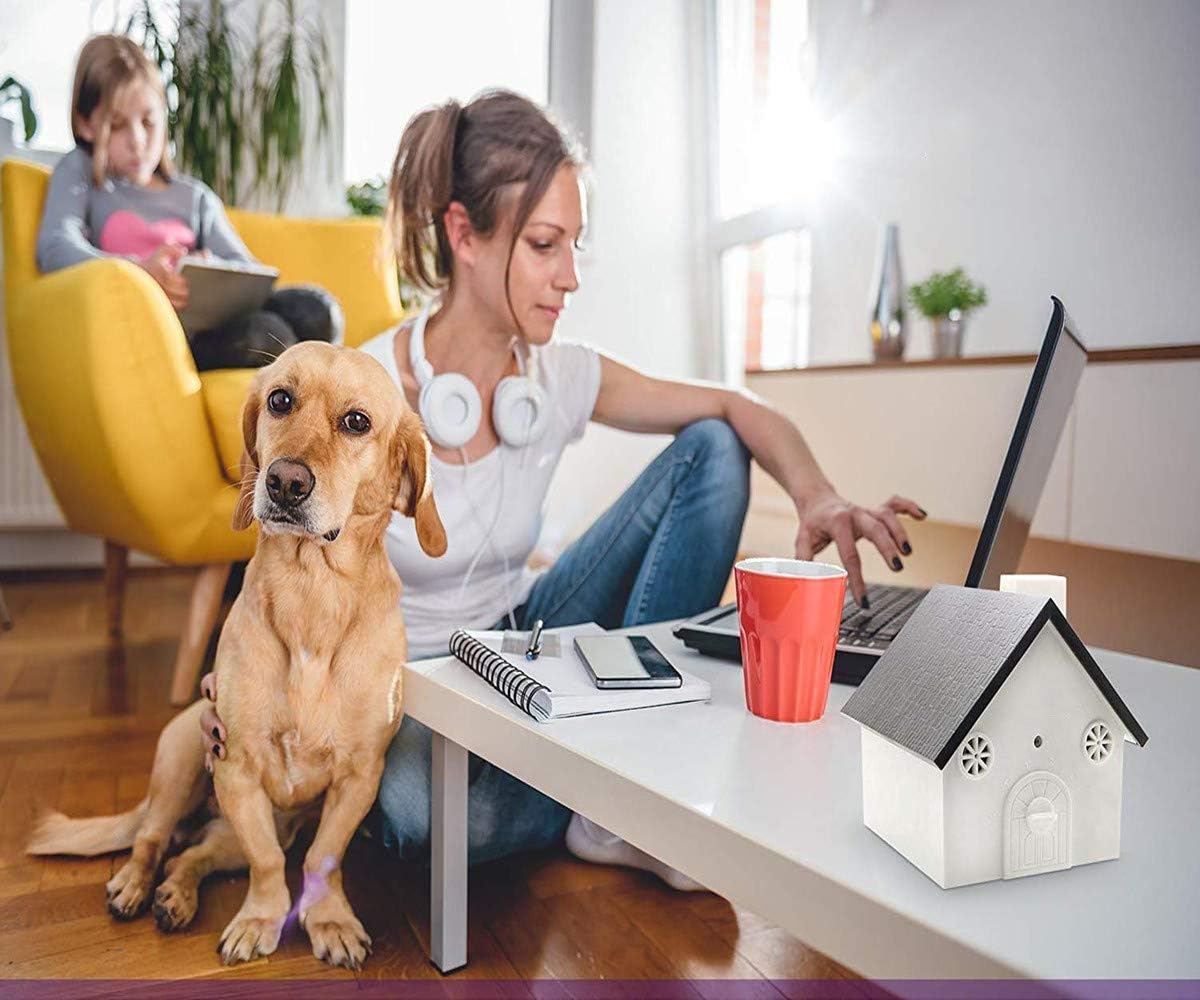 Amazon Co Jp 超音波アンチ吠え巣箱吠え声コントローラ洗剤犬の訓練ツール屋内屋外使用停止吠える安全犬用ペット最大50フィートの範囲 ホーム キッチン