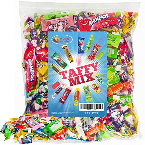Assorted Candy Taffy Party Mix Bulk Candy 5 LB Bulk Bag Laffy