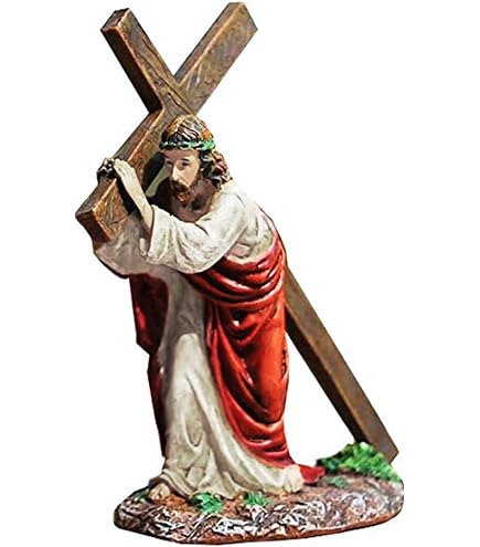 Statue Du Christ Rédempteur Du Brésil En Métal - Figurine Jésus 18.5cm Bronze, Décoration Maison Ou Bureau