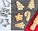 Starpack 'Bake me Happy' Christmas Cookie Cutters Set (18 pcs) - Holiday Cookie Cutters Variety Pack -Cookie Cutter Shapes Gingerbread Man, Star, Snowflake, Tree & Others - Metal Cookie Cutters