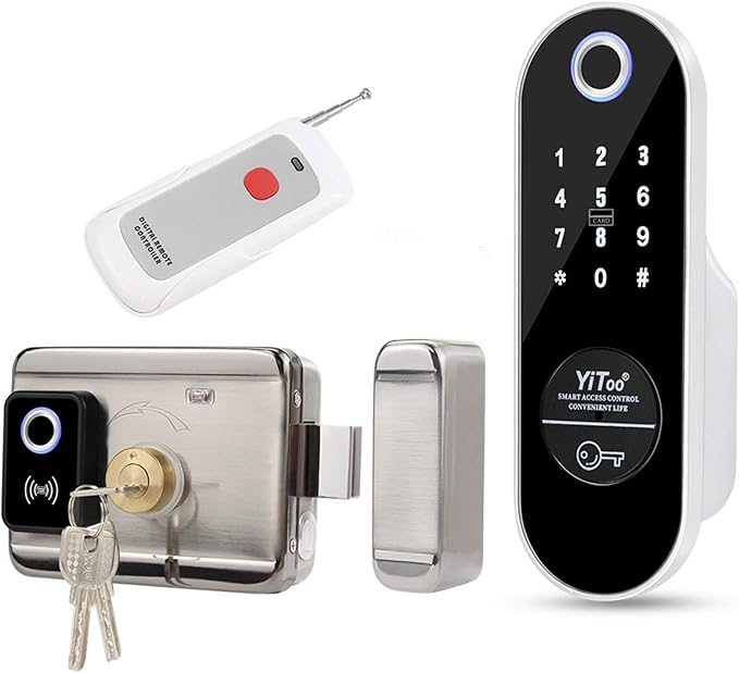 Double Sided Smart Lock, Smart Electronic Fingerprint Door Lock with