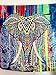 YAMUDA Square Elephant Tapestry Wall Hanging Decor Indian Home Hippie Bohemian Tapestry - 57x57 inches