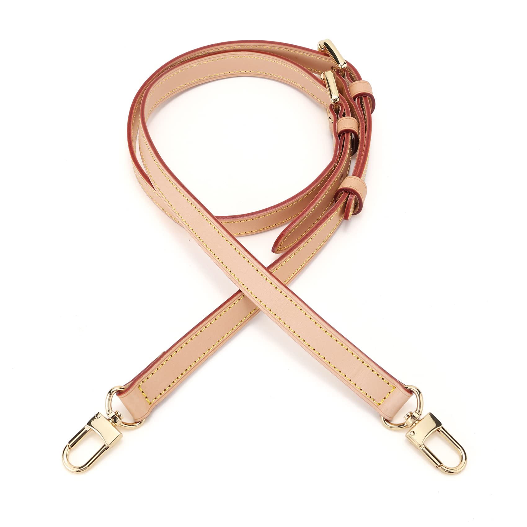 Senral Bag Straps for Handbags Speedy 25 30 Graceful PM Artsy Adjustable Vachetta Leather Strap Shift Cross Body Strap Replacement