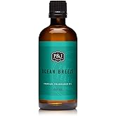 P&J Trading Fragrance Oil | Ocean Breeze Oil 100ml - Candle Scents for Candle Making, Freshie Scents, Soap Making Supplies, Diffuser Oil Scents