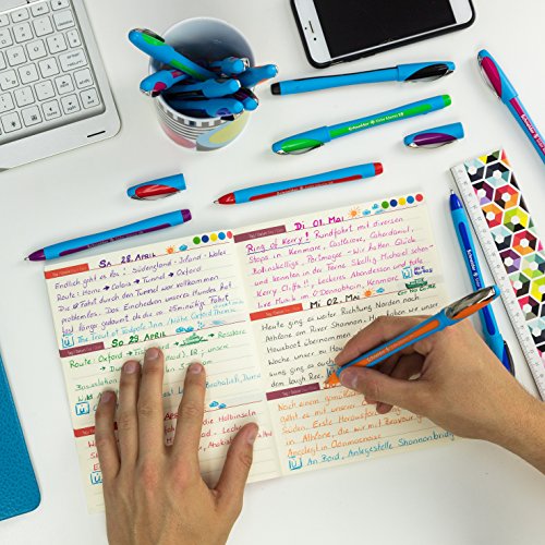 "Schneider Slider Memo XB Pen, Blue" - Image 8