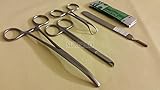 4 pcs Premium Grade Carmalt Forceps
