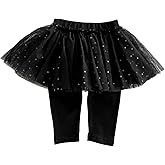 HOOLCHEAN Baby Infant Girls Sparkling Sequin Tutu Skirt Legging Toddler Cotton Pants