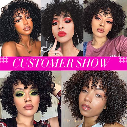 Bestsojoy-10A-Short-Curly-Human-Hair-Wigs-for-Black-Women-10inch-Kinky-Curly-Wig-Glueless-None-Lace-Front-Wig-with-Bangs-For-Women-100-Brazilian-Virgin-Hair-Bob-Wig-10-Inch-Natural-Color