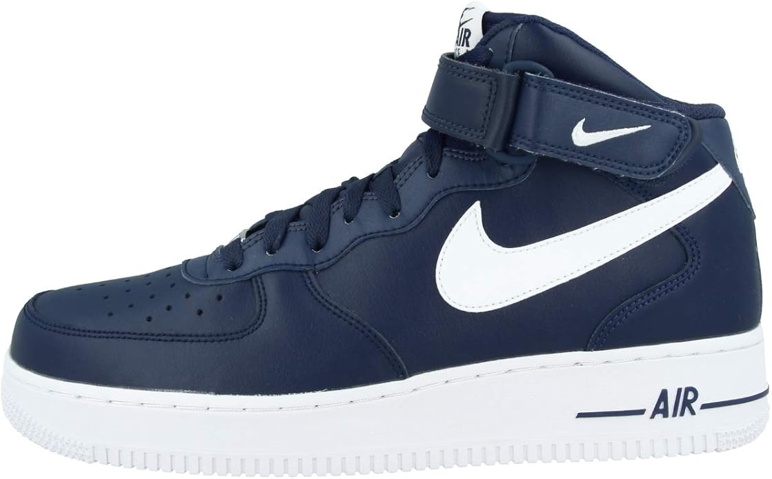 Nike Air Force 1 07 Mid Midnight Navy White Blue CK4370-400 - Sepsport