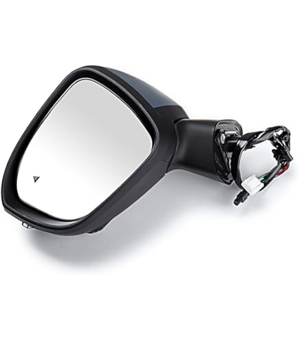 Amazon.com: TRQ Left Driver Side Mirror Power Smooth Black