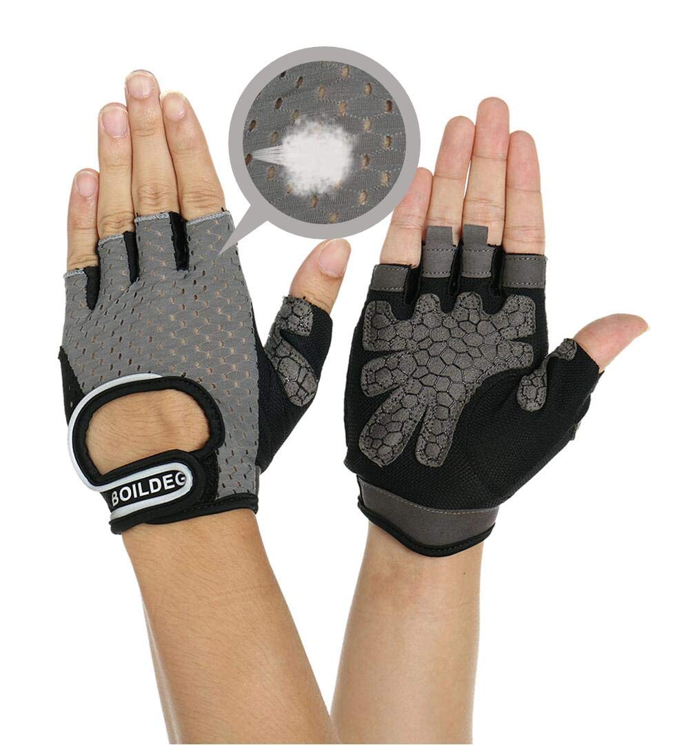 ブラック サイクリンググローブ 男女兼用 B07k76ph64 2個セット 手首サポート付き ウェイトリフティンググローブ Medium スポーツ グローブ ジムグローブ Rata Kiwi サイクリング ウェイトトレーニング用 グローブ 最も