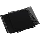 BQLZR 120mm PVC Black PC Cooler Fan Dust Filter Dustproof Case Cover Computer Mesh Pack of 10