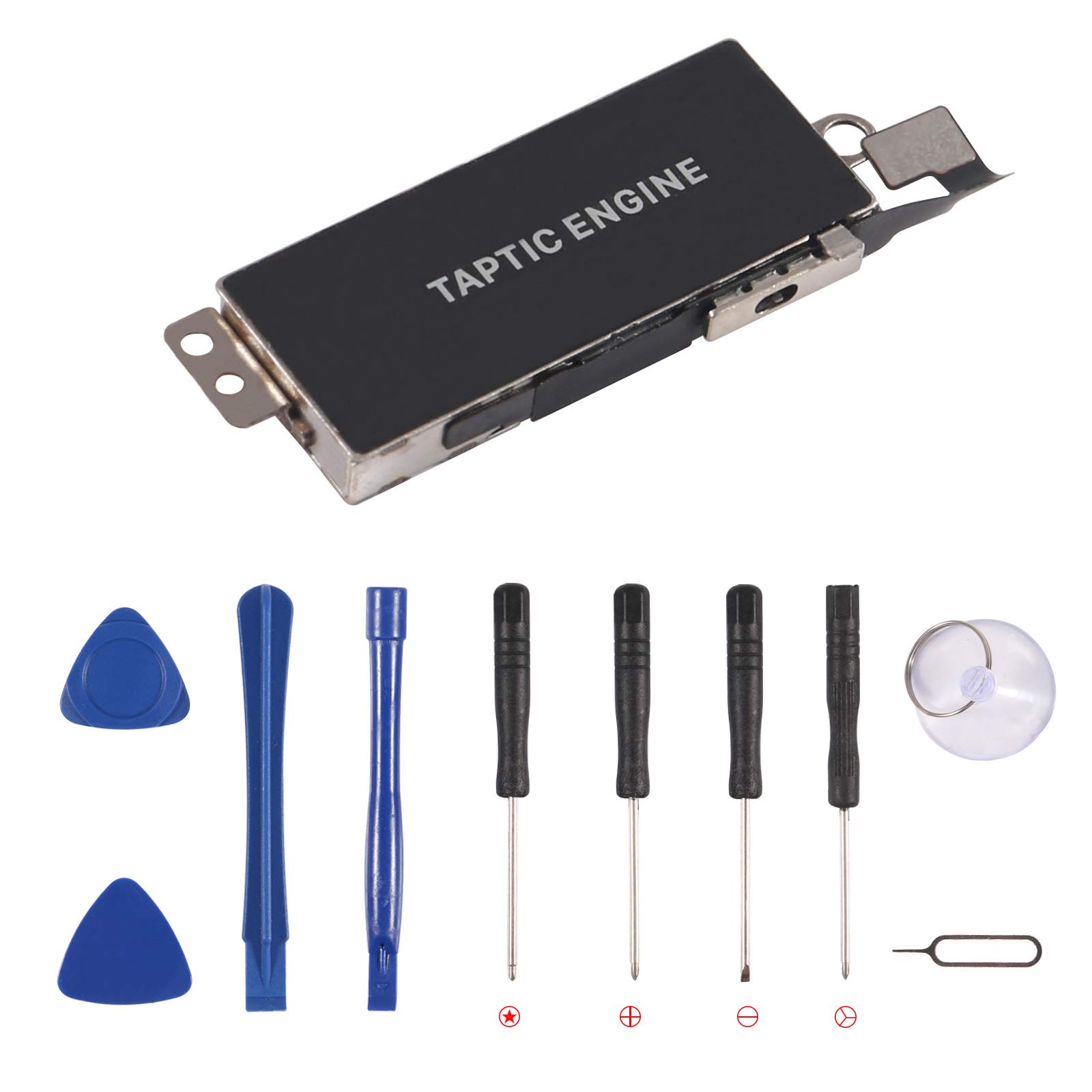 ALAMSCN Replacement Vibrating Motor for iPhone XS, Repair Parts Replacement Vibrator Motor, with Complete Repair Tool Kits and SIM Card Removal Tool