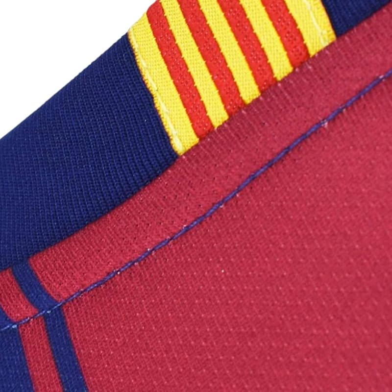 FC Barcelona Camiseta Blaugrana Primera Equipación Adulto Temporada 25/26, Réplica Oficial Lamine Yamal, Unisex, Talla M, Cuello Redondo, Poliéster