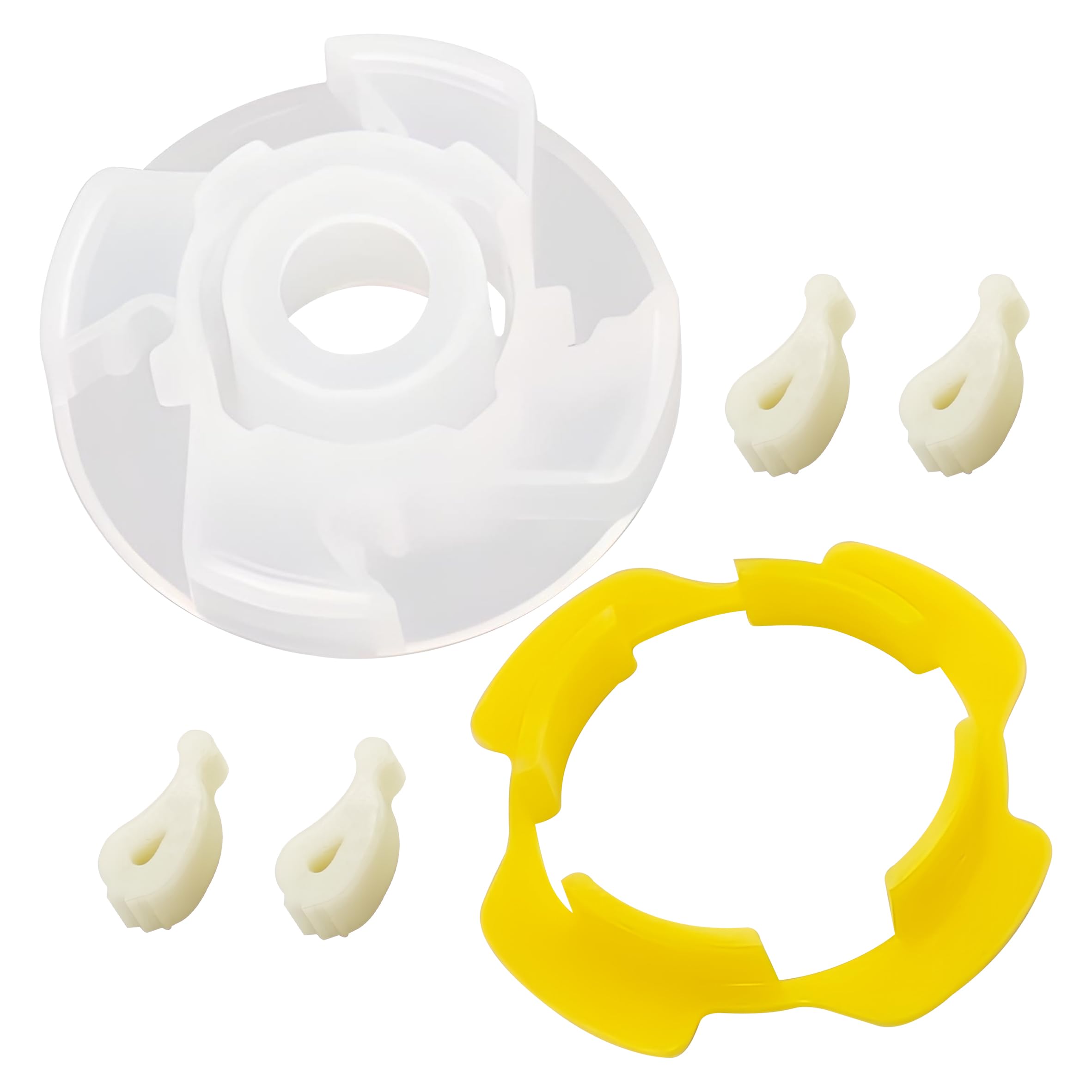 Photo 1 of PartsBroz 285809 Washer Agitator Repair Kit Short Cam for Whirlpool Agitator Repair Kit Ultimate Care II Amana Maytag Top-Load Part 3951650 AP3094543 PS334648 fits WTW4816FW2 WTW4800BQ1